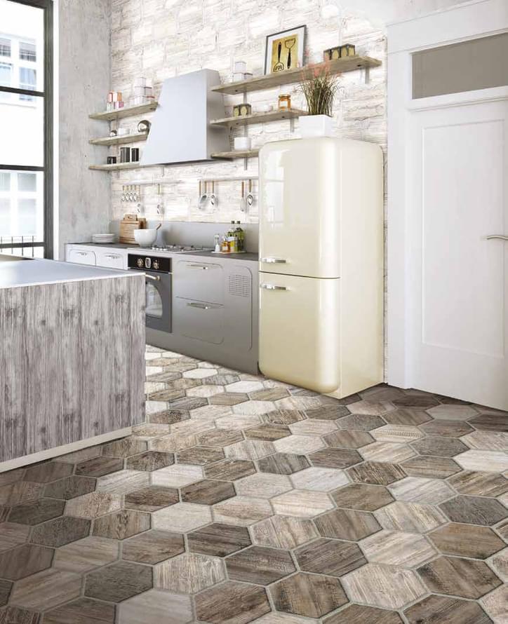 керамогранит фабрики Serenissima Cir коллекция Recupera Il Legno