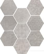 Плитка Serenissima Cir Riabita Esagona Fabric Minimal 24x27.7 см, поверхность матовая