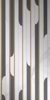 Плитка Serenissima Cir Showall Art Deco Rett 60x120 см, поверхность матовая, рельефная