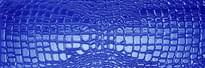 Плитка Settecento Crocotiles Blue Crocojoy 24x72 см, поверхность глянец, рельефная