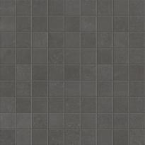 Плитка Settecento Evoque Mosaico Coal 2.9x2.9 Su Rete 29.9x29.9 см, поверхность матовая, рельефная