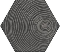 Плитка Settecento Matiere Hexa-Style Arbre Grey 11x12.6 см, поверхность матовая, рельефная