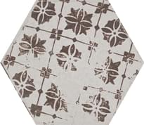Плитка Settecento Matiere Hexa-Style Decoro Ivory Lappato 11x12.6 см, поверхность полуполированная