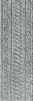 Плитка Settecento Maya Azteca Greca Grigio 16.3x49 см, поверхность матовая, рельефная