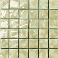 Плитка Settecento Musiva Kaki 2.2x2.2 Su Rete 28.6x28.6 см, поверхность глянец