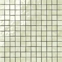 Плитка Settecento Musiva Lattemiele 2.2x2.2 Su Rete 28.6x28.6 см, поверхность глянец