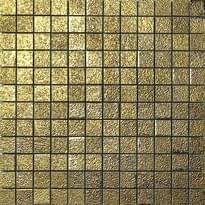 Плитка Settecento Musiva Oro 2.2x2.2 Su Rete 28.6x28.6 см, поверхность глянец