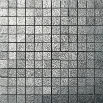 Плитка Settecento Musiva Platino 2.2x2.2 Su Rete 28.6x28.6 см, поверхность глянец