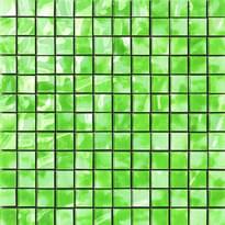 Плитка Settecento Musiva Verde Avocado 2.2x2.2 Su Rete 28.6x28.6 см, поверхность глянец