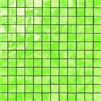 Плитка Settecento Musiva Verde Kiwi 2.2x2.2 Su Rete 28.6x28.6 см, поверхность глянец