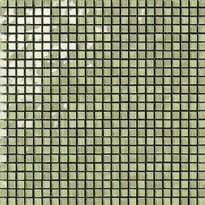 Плитка Settecento Musiva Verde Muschio 1x1 Su Rete 28.6x28.6 см, поверхность глянец