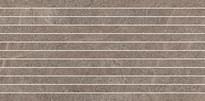 Плитка Settecento Nordic Stone Bacchette Greige 2.3x60 Su Rete 29.9x60 см, поверхность матовая, рельефная