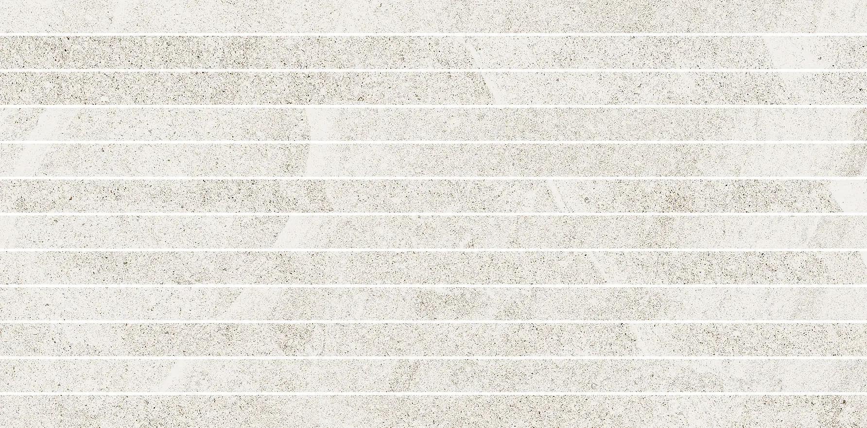 Settecento Nordic Stone Bacchette White 2.3x60 Su Rete 29.9x60