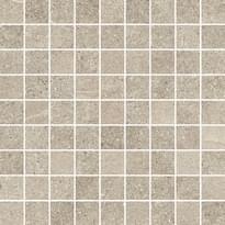 Плитка Settecento Nordic Stone Mosaico Sand 3.1x3.1 Su Rete 29.9x29.9 см, поверхность матовая, рельефная