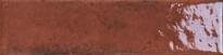 Плитка Settecento Oxida Brick Red 7.5x30 см, поверхность глянец