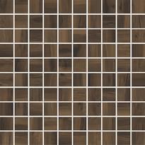 Плитка Settecento Plank Myhome Mosaico Olmo 2.9x2.9 31.4x31.4 см, поверхность матовая, рельефная