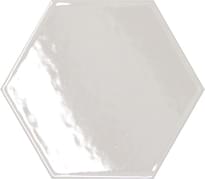 Плитка Settecento Skyline Matiere Hexa-Style White Glossy 3D 11x12.6 см, поверхность глянец