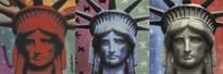 Плитка Settecento Steve Kaufman Lady Liberty A 31.9x96.3 см, поверхность глянец, рельефная
