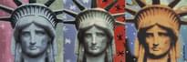 Плитка Settecento Steve Kaufman Lady Liberty B 31.9x96.3 см, поверхность глянец, рельефная