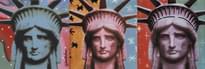Плитка Settecento Steve Kaufman Lady Liberty C 31.9x96.3 см, поверхность глянец, рельефная