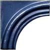 Плитка Settecento The Traditional Style Blue Navy Girospecchio 15x15 см, поверхность глянец, рельефная