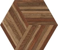 Плитка Settecento Wooddesign Blend Cherry 40.9x47.2 см, поверхность матовая