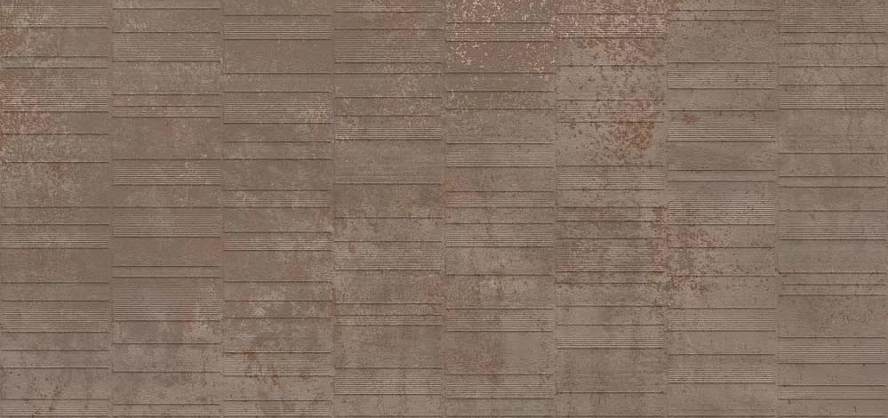 Плитка Simpolo Iron Stx Grv Coffee 59.8x119.8 см, поверхность матовая