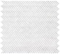 Плитка Smalto Mosaic White Light Grey Nat Rectangular 29.6x30 см, поверхность матовая
