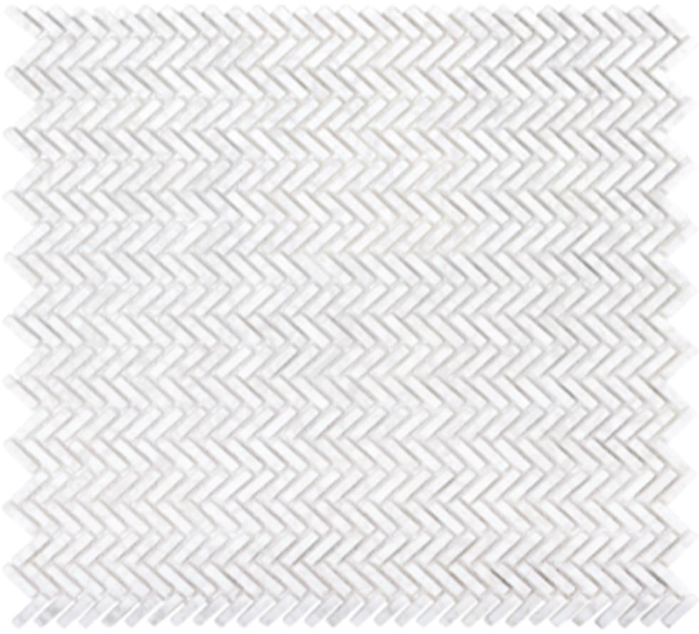 Smalto Mosaic White Light Grey Nat Rectangular 29.6x30