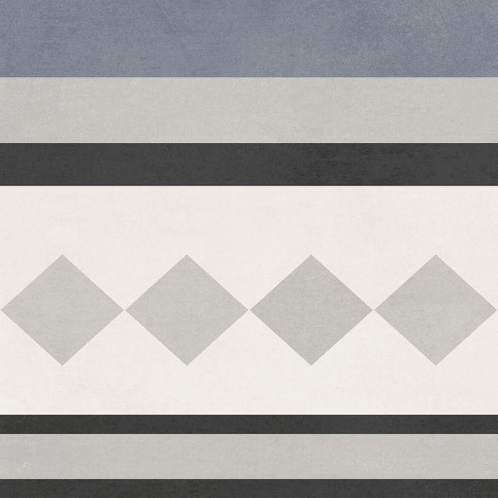 Плитка Smile Tile Chalet Elegance Border 19.8x19.8 см, поверхность матовая