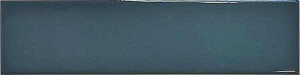 Плитка Smile Tile Monte Blue 10x40 см, поверхность глянец