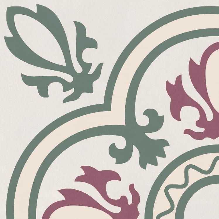 Плитка Smile Tile Siena Kale 19.8x19.8 см, поверхность матовая