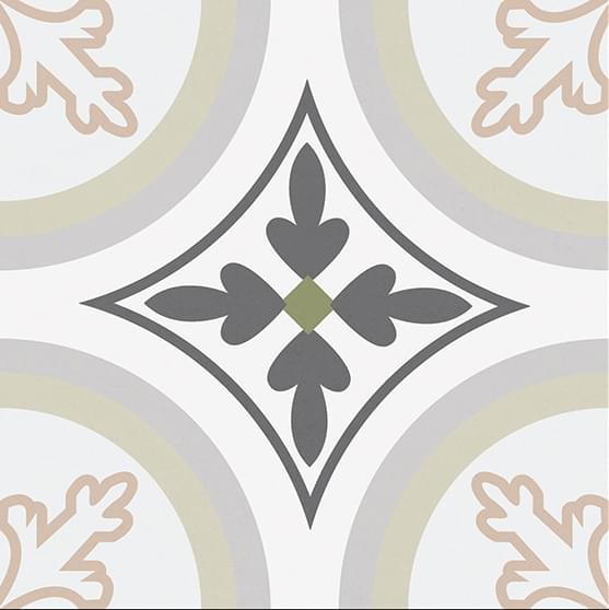Плитка Smile Tile Siena Loren 19.8x19.8 см, поверхность матовая