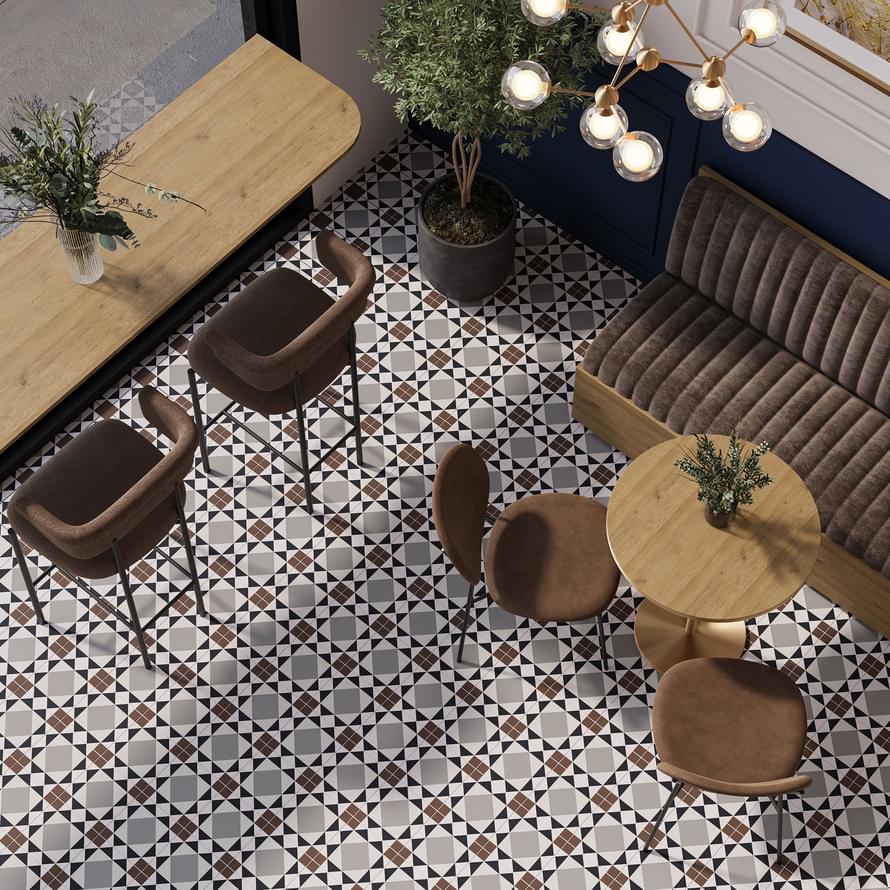 керамогранит фабрики Smile Tile коллекция Эклектика