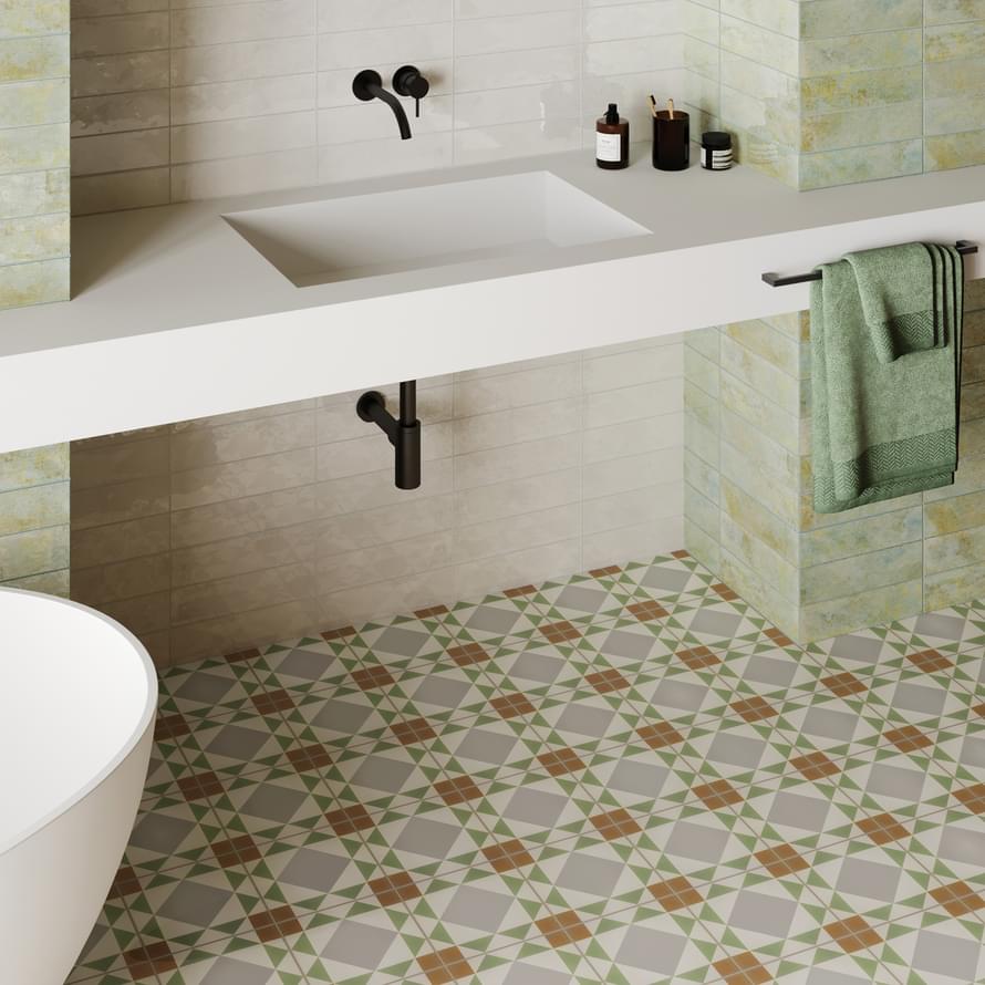 керамогранит фабрики Smile Tile коллекция Эклектика