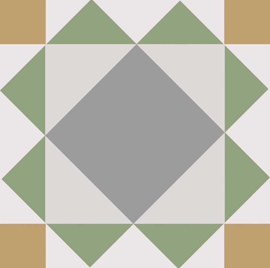 Плитка Smile Tile Эклектика Честер 20x20 см, поверхность матовая