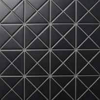 Плитка Starmosaic Albion Black 25.9x25.9 см, поверхность матовая