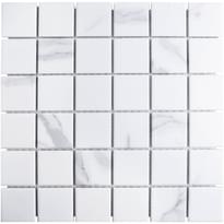 Плитка Starmosaic Homework Mosaic 48x48 Carrara Matt 30.6x30.6 см, поверхность матовая
