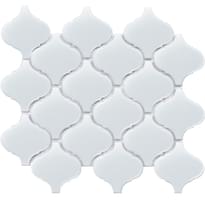 Плитка Starmosaic Mosaic Latern White Glossy 24.6x28 см, поверхность глянец