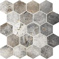 Плитка Starmosaic Wild Stone Mosaic Hexagon Vlgp 64x74 30.5x30.5 см, поверхность полированная