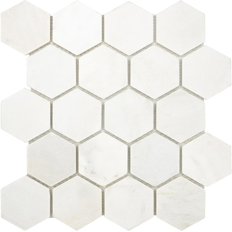 Starmosaic Wild Stone Mosaic Hexagon Vmw Tumbled 64x74 30.5x30.5