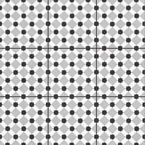 Плитка Staro Carpets Pre-cut Rondo Grey Black joint 60x60 см, поверхность матовая