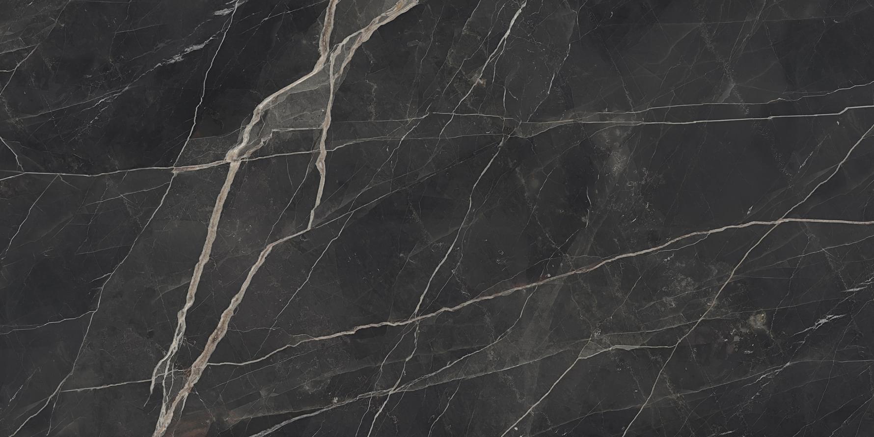 Плитка Staro Slab Calacatta Black Matt 120x280 см, поверхность матовая