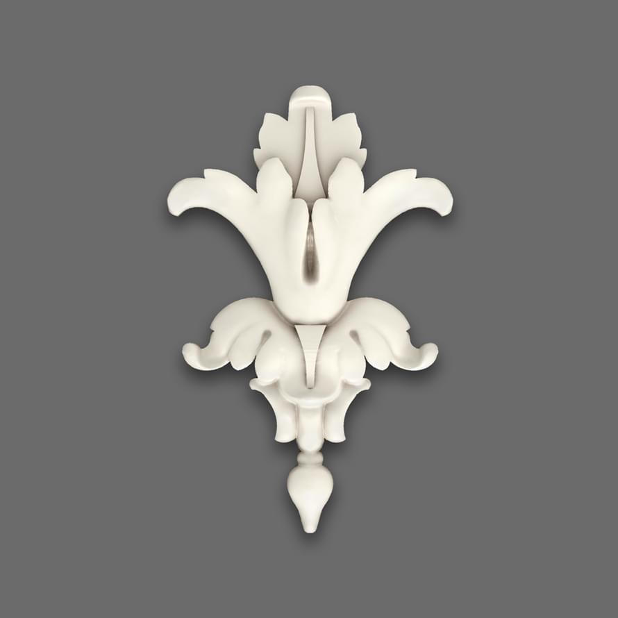 Stavros Лепнина Из Полиуретана Лепной декор NPU-112 4x6.2x7 см поверхность матовая