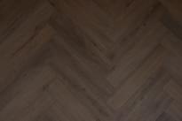 Кварцвинил Steinholz Herringbone Либе 12.8x64 см, поверхность матовая, рельефная