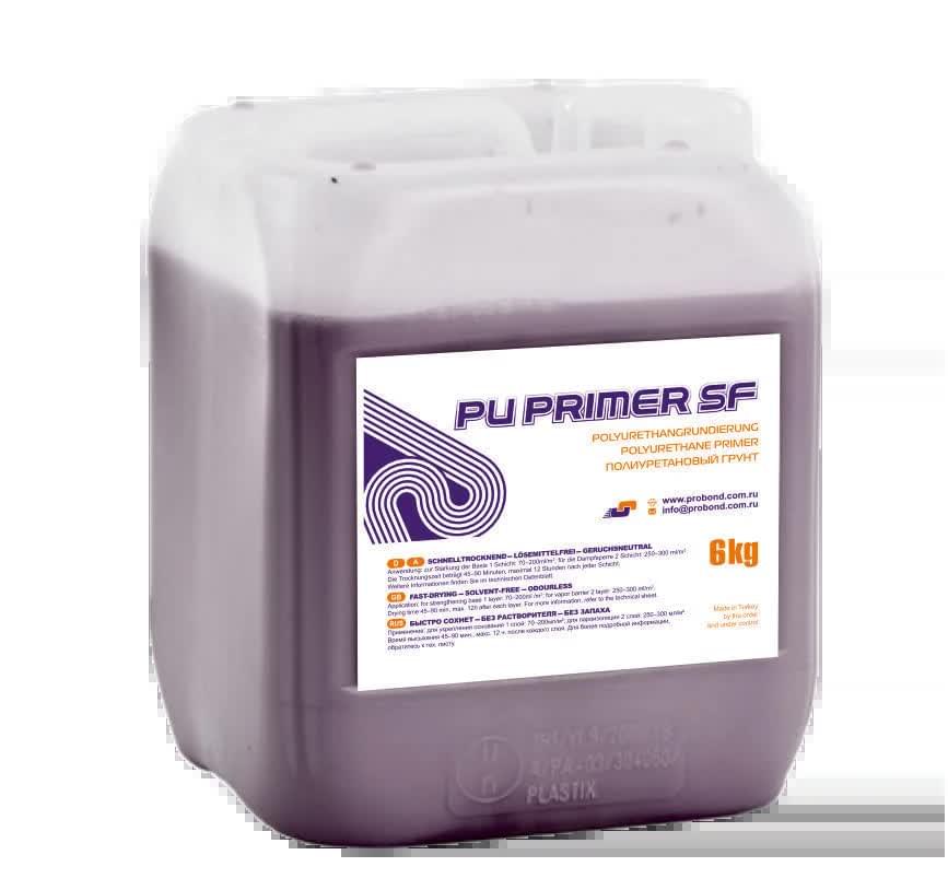 Steinholz Сопутствующие Товары Грунт PU PRIMER SF 1-компонентный 6 кг полиуретановый грунтовка поверхность 