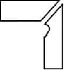 Плитка Stroeher Keraplatte Asar Плинтус Ступени Правый 640 Maro 29x29 см, поверхность матовая, рельефная