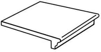 Плитка Stroeher Keraplatte Asar Ступень - Флорентинер 620 Sass 29.4x34 см, поверхность матовая, рельефная