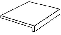 Плитка Stroeher Keraplatte Asar Ступень Рядовая Loftstufe 620 Sass 29.4x34 см, поверхность матовая, рельефная