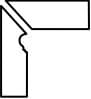 Плитка Stroeher Keraplatte Duro Плинтус Под Ступень Левый 804 Bossa 29x29 см, поверхность матовая, рельефная